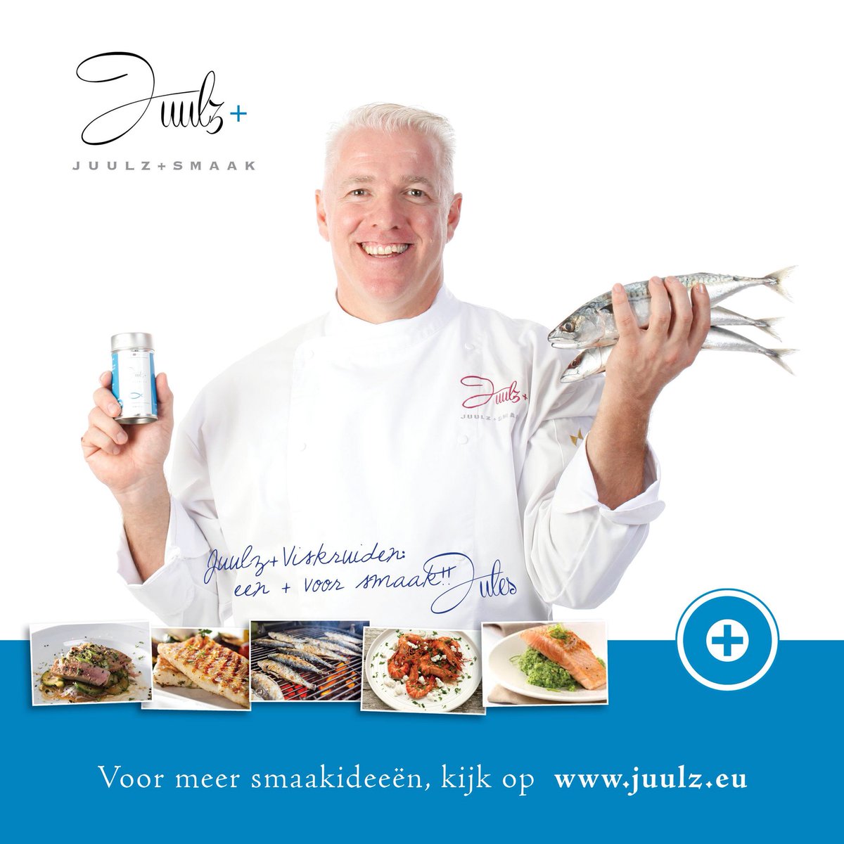 Juulz+ Viskruiden! 
Voor de extra smaak op de vis!