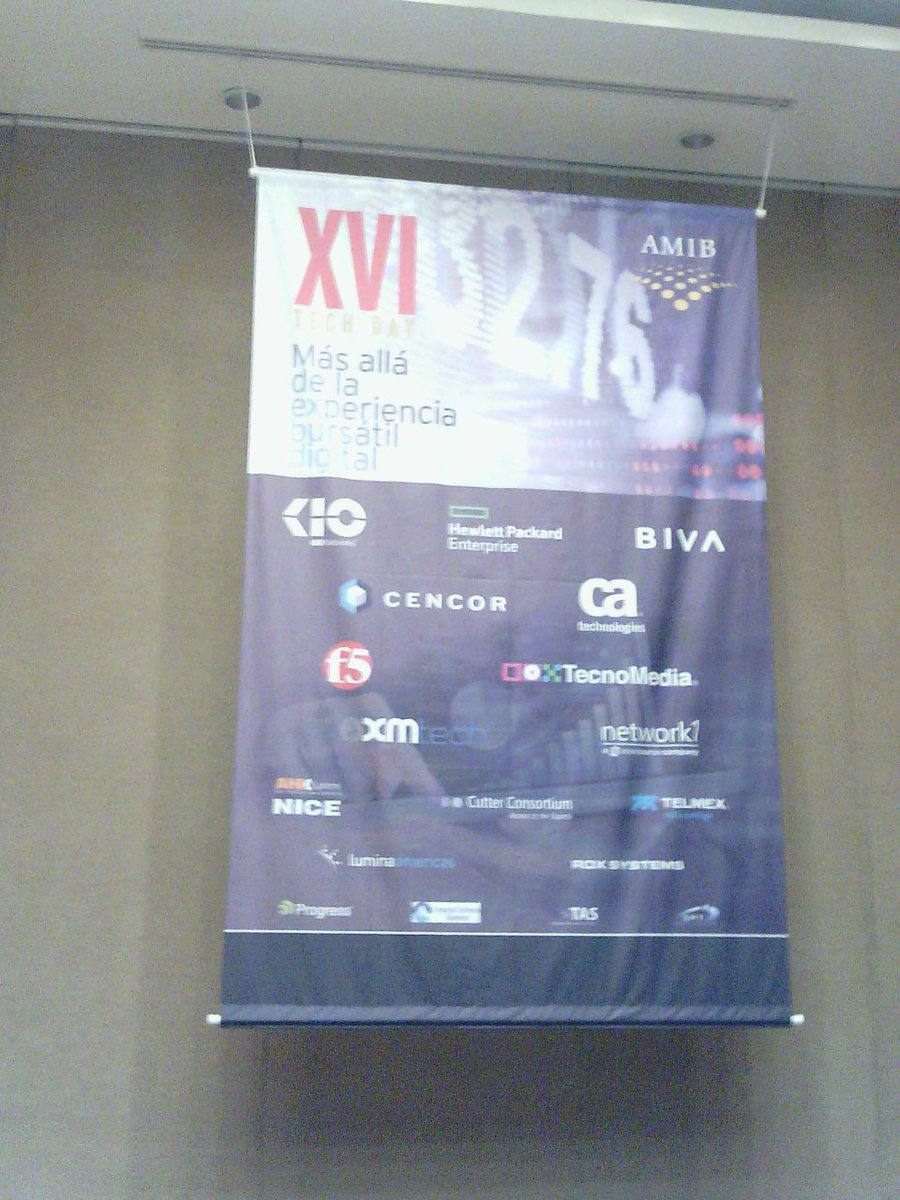 AhkVentas's tweet photo. @AhkVentas presentes en el @AMIB_Valores #TechDay https://t.co/kKLEAvs2b9
