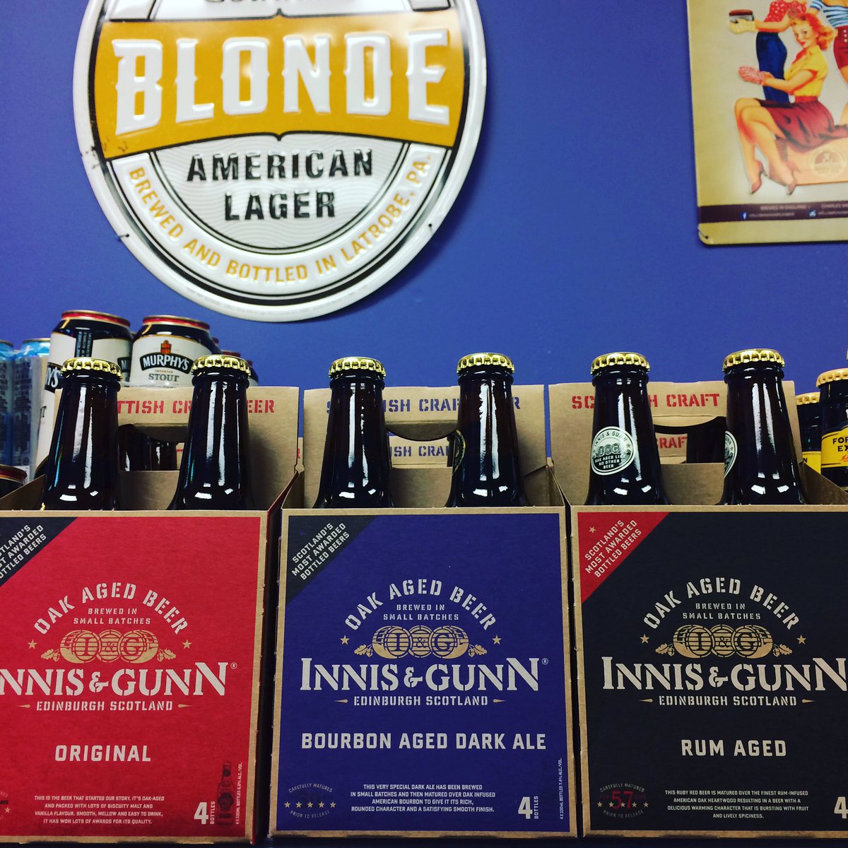 2ndstreetwine's tweet photo. @innisandgunnuk #oakaged #rumaged #bourbonageddarkale #scotlandbrewed #ifitsnotscottishitscrap https://t.co/ilNNdM5P6i