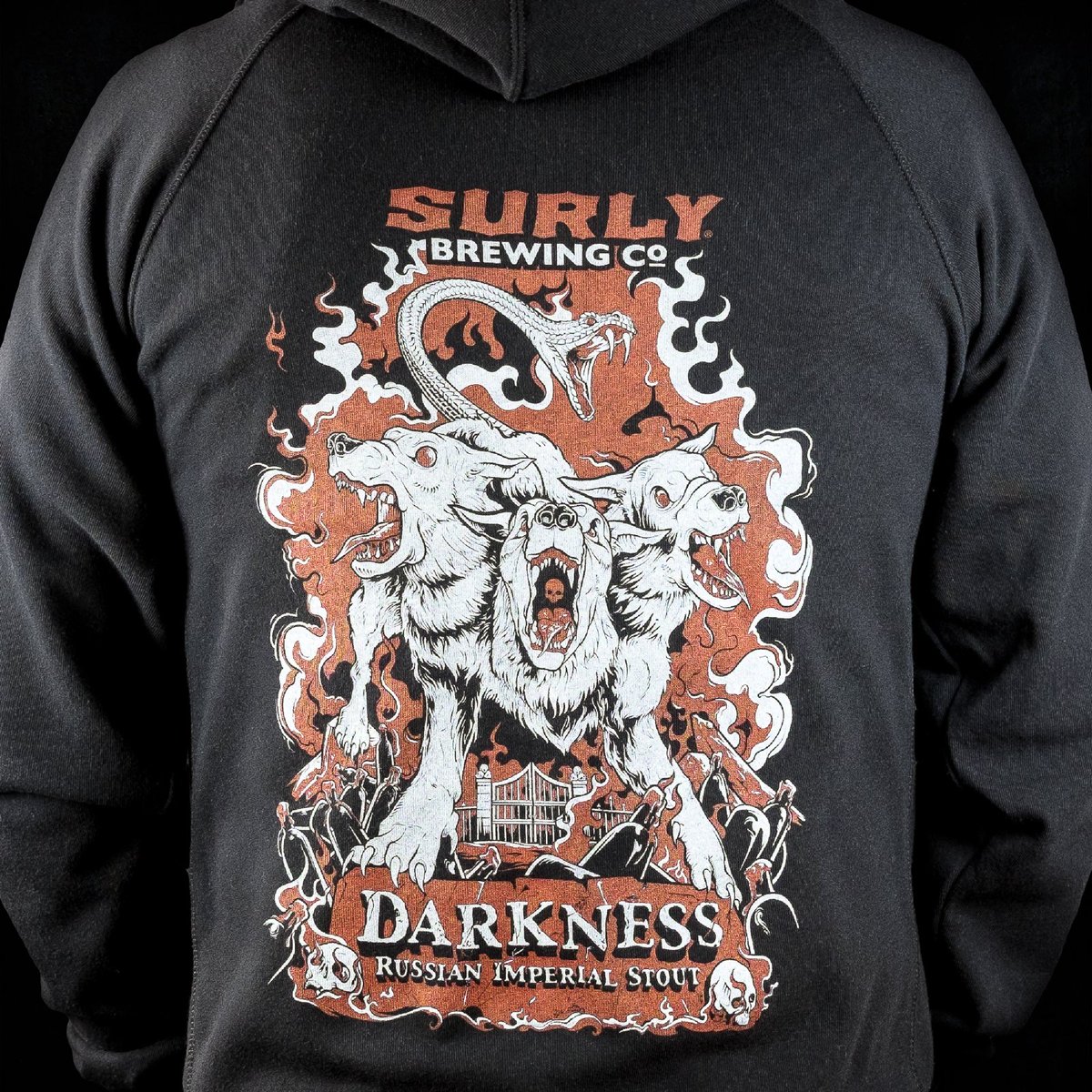 SurlyBrewingND's tweet photo. Get online and check out our new #SurlyDarkness merch https://t.co/S6clntEKmy https://t.co/TpcOzqIHxl