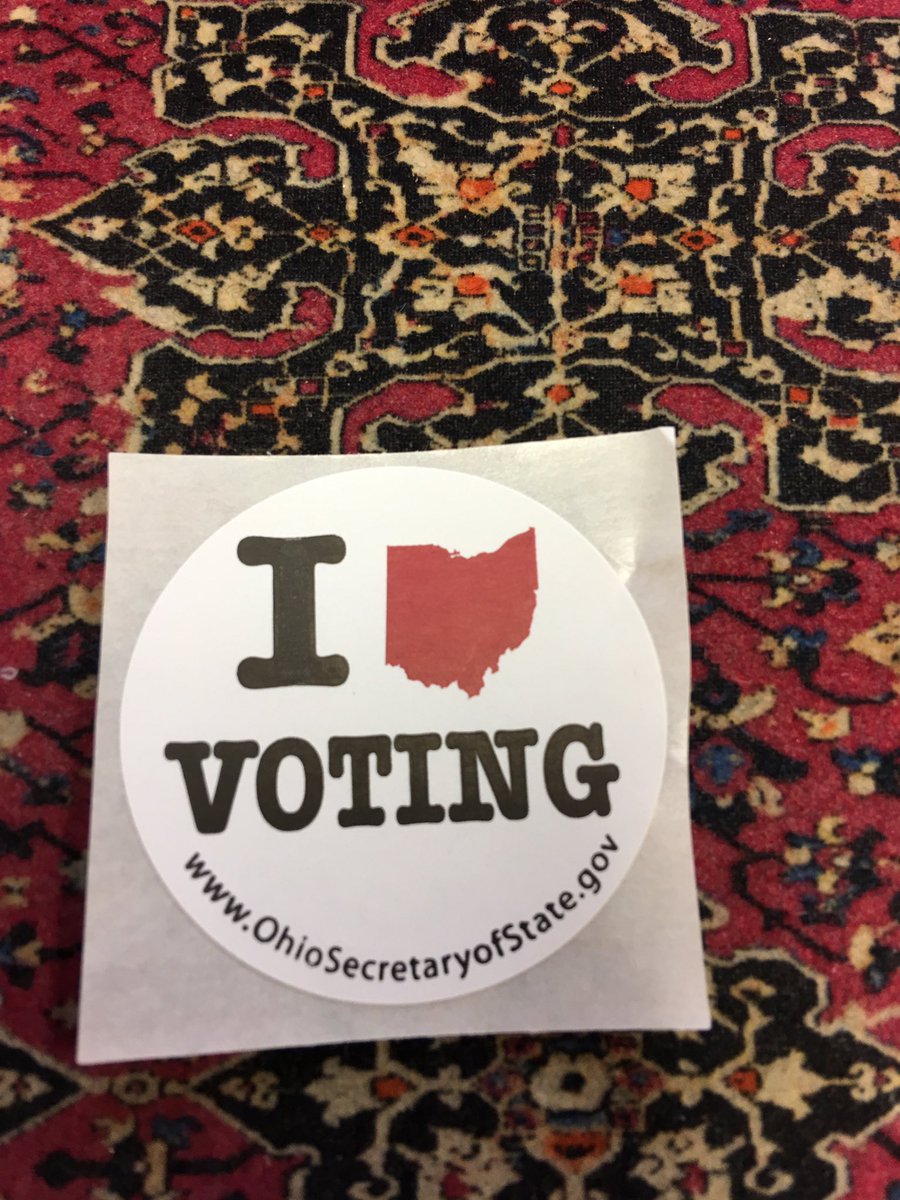 Just voted in Ohio!