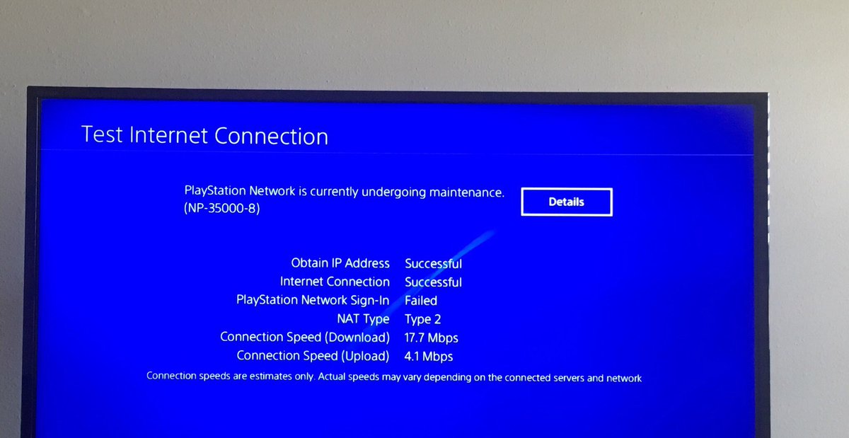 FakeoutRoger's tweet photo. @AskPlayStation My PS4 says it's undergoing maintenance but it's not scheduled and online it says all services are up and running? https://t.co/tjL9JqKP5D