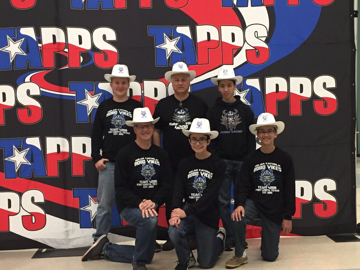 FRC_4206's tweet image. The Tech Vikes in Waco! #TAPPSRobotics @FIRSTweets @FIRSTinTexas @NolanCatholic @TAPPSnet