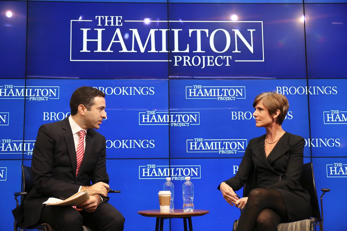 DAGYates's tweet photo. This morning I joined @BrookingsInst for a discussion on reentry &amp; criminal justice reform. https://t.co/TnLFYkpswJ