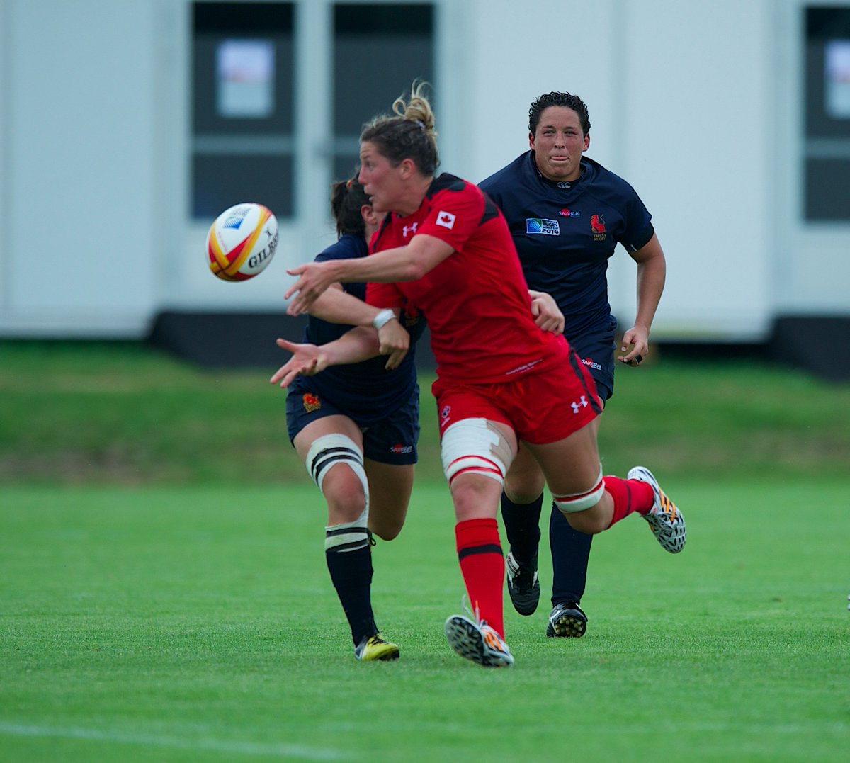 RugbyCanada's tweet photo. It also sees the return of @alarieeli, @kellruss8, @MagaliHarvey &amp; @Karen_Pako to #Canada's senior women's program! #REDNATION https://t.co/dbmAb5Qjbm