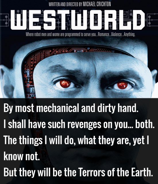 Jeagle747's tweet photo. #Westworld #Shakespeare #AI Maximum awesome! https://t.co/78ZnViLGXR