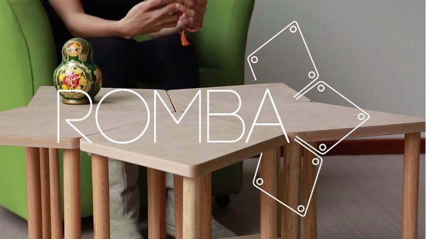 idecoremx's tweet image. #ROMBA mesa de centro transformable, que ejecutaa distintas funciones. #MuestraEstudiantil y apoya el proyecto en: bit.ly/2dvrvw2
