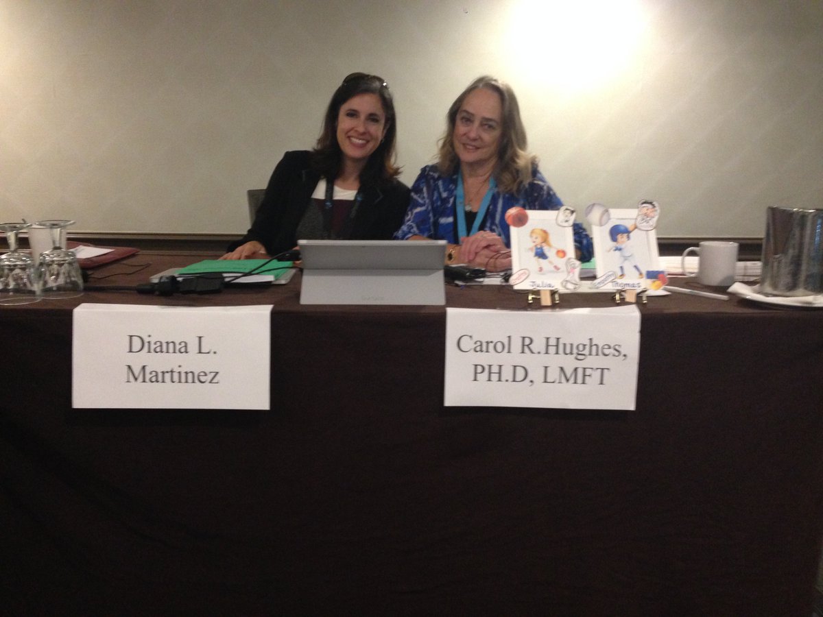 JSanchezLive's tweet image. Diana L. Martinez and Carol Hughes, LFMT, presenting "Effective Collaborative Practice" at the 2016 #Family Law Conference in Oxnard, Ca.