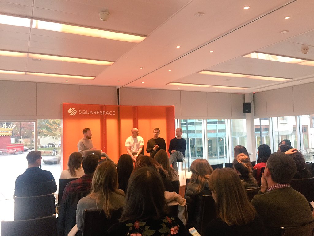 2nd Stage with <a href="/pantonechipper/">darren bowles</a> of <a href="/movingbrands/">Moving Brands®</a> / Alex &amp; Felix from <a href="/droga5/">Droga5</a> talking building trust with clients powered by <a href="/squarespace/">Squarespace</a>