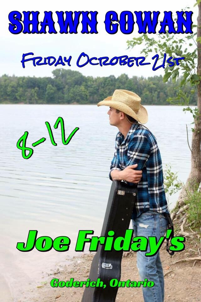 My next show is tonight in Goderich 8-12 <a href="/AllstageJim/">Truth Teller</a> <a href="/Country104/">Country 104</a> #canadiancountrymusic #GoderichOn #ShawnCowanBand