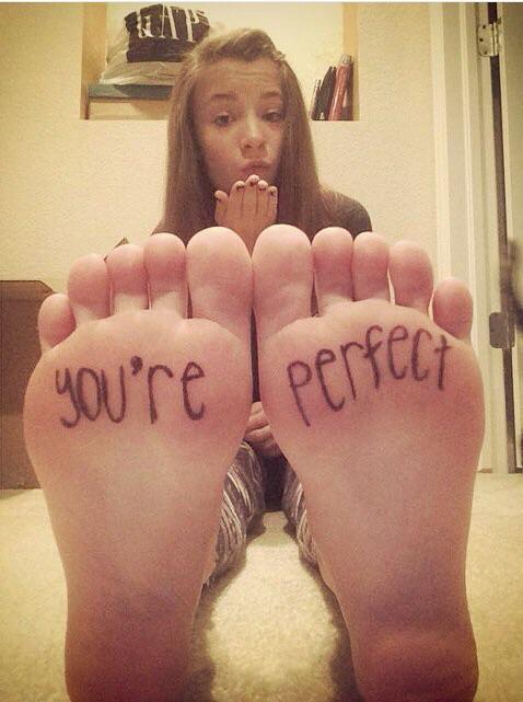 Nice teen feet