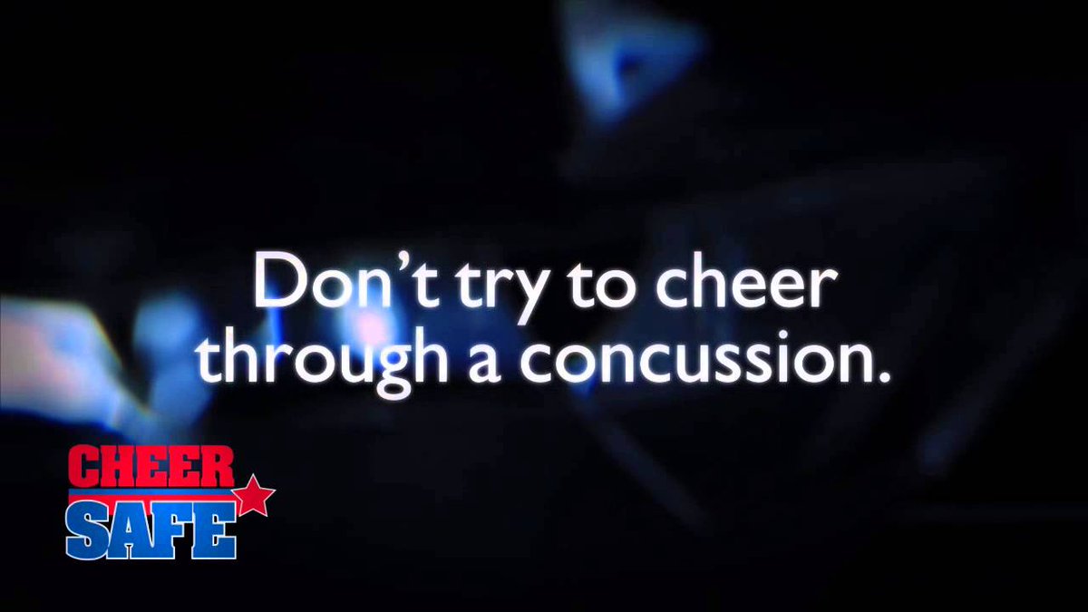 AdrenalineAS's tweet photo. Like other injuries, they can get worse if you go back too early.  Don't return to practice before you are healed! #iCheerSafe #adrenalineas https://t.co/iBtf0tt7WP