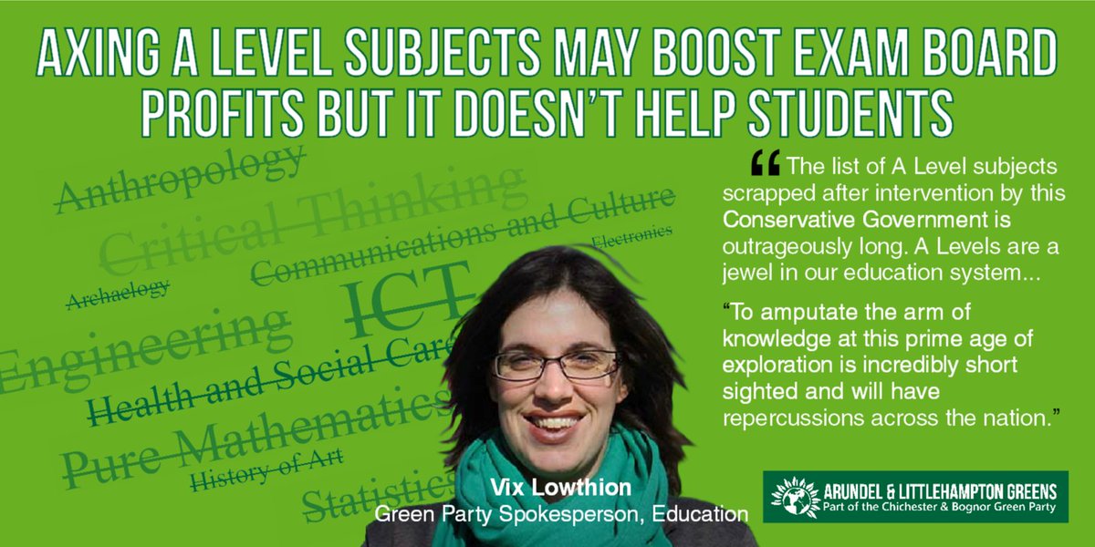 ArunLittGreens's tweet photo. Outrageously long list of #ALevels being scrapped. @VixL #education #SixthForm

https://t.co/6jHg4EQZ2E https://t.co/Z1XAXC1BUc