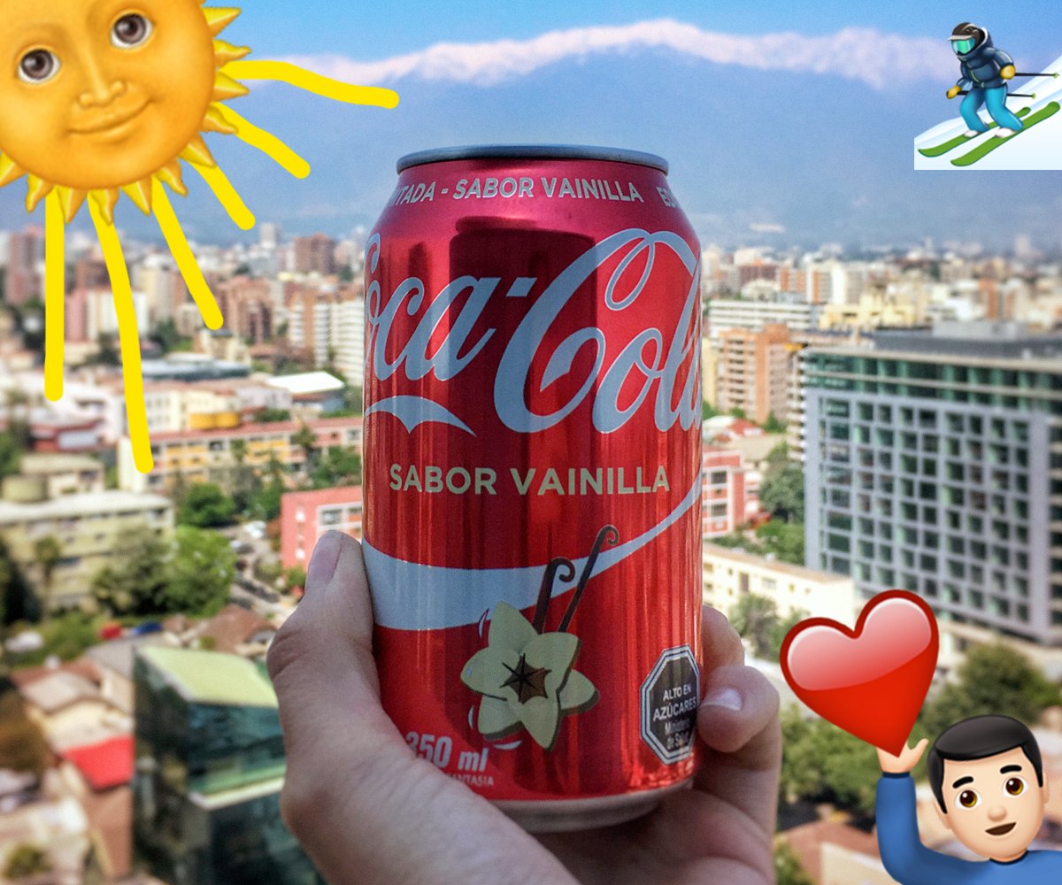 CocaCola_CL's tweet photo. Es un día perfecto para tomar una Coca-Cola Vainilla ¿Quieres ser el primero en probarla? https://t.co/IQh8a5279h 😋💛 #SaborSorprendente https://t.co/6jQNV0cFpw