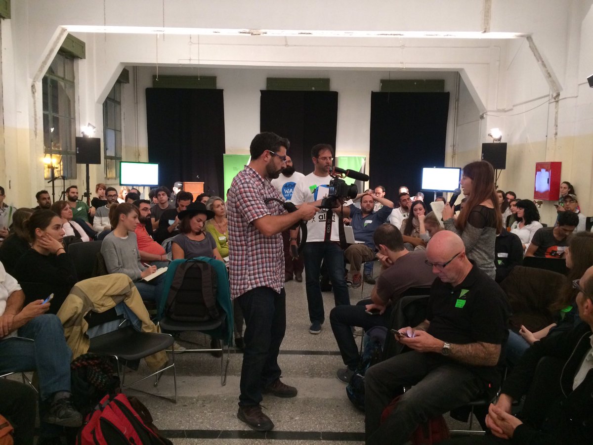 tsakarestou's tweet photo. #MaryBouli @cmc_panteion student pitch #RefVoice for #Refugees sharing stories #HackTheCamp @ImpactHubAthens @USEmbassyAthens @Stegi_occ https://t.co/aY76SJPyqp