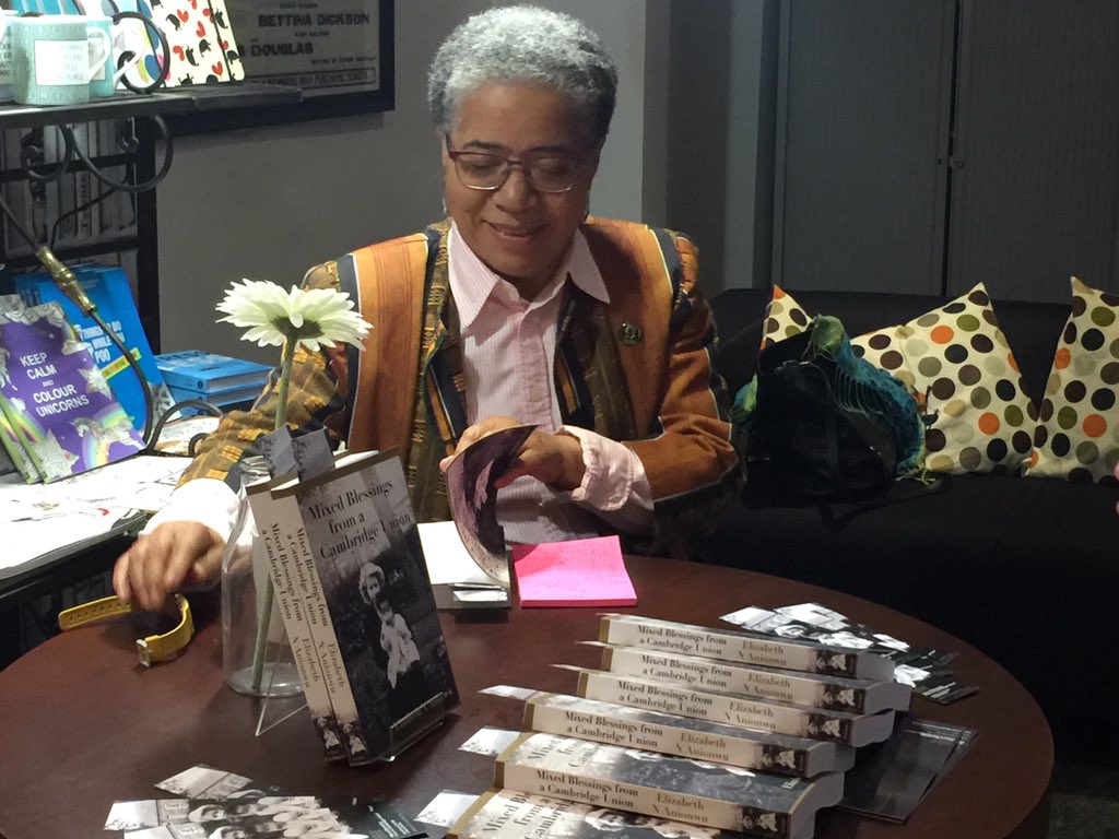 Ready, Steady, Lift off for the Welsh launch of Prof @EAnionwu book Mixed Blessings of a Cambridge union @Octavo_Books