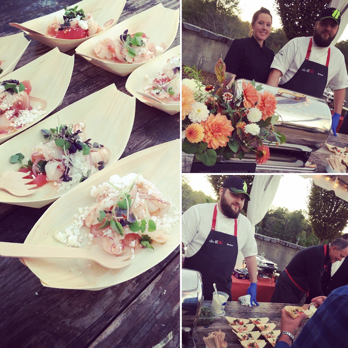 What Restaurant 17's Nick Graves is dishing out tonight: <a href="/Patron/">Patrón Tequila</a> Pickled Shrimp #celebritychefdinner #simplyperfect