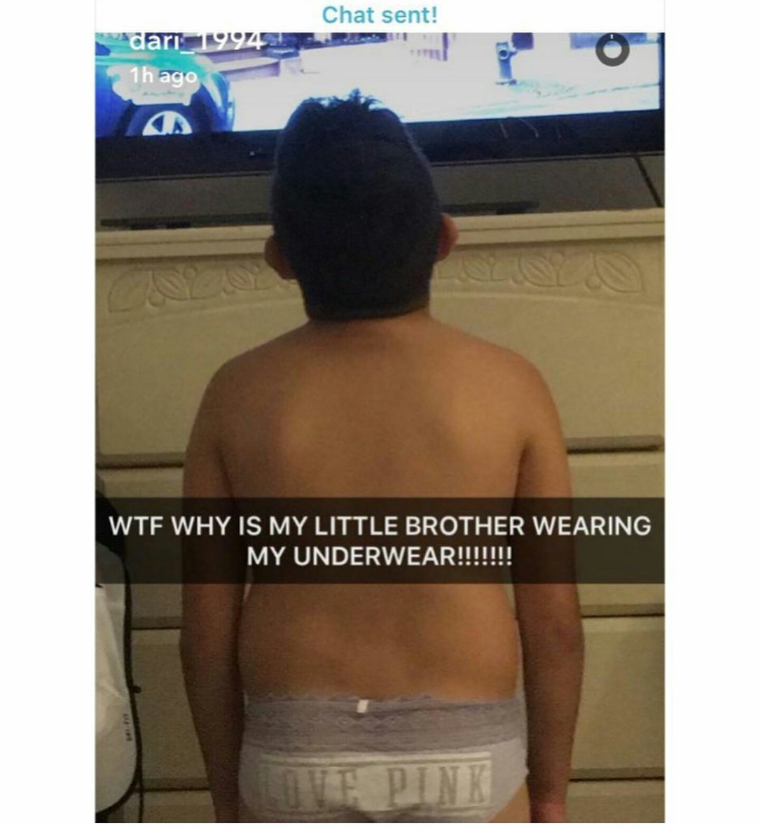 TrendngCurrentEvents on X: #wtf #pink #vspink #victoriasecret  #victoriasecretpink #brother #brothers #lovepink #bigsister #sister #sisters  #underwear #undies #panties  / X