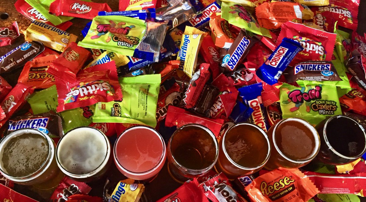 GPBrewing's tweet photo. Make sure to check out our FB page next week for official #GPBCo #Halloween #candy pairings!
Pro Tip: #candycorn is not on the list https://t.co/3YEjWjtOTm