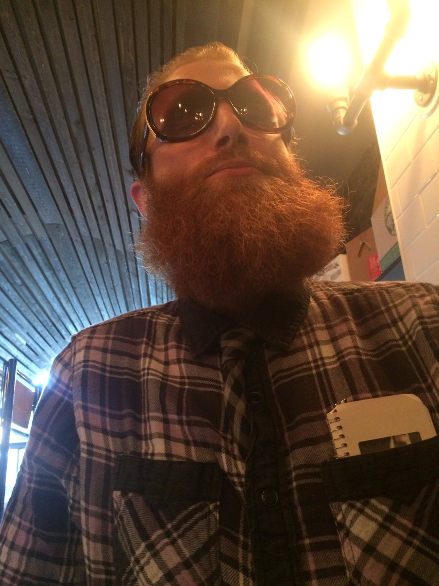 bike2beer's tweet photo. When @bainard leaves his sunglasses at @Beermiscuous π #toocool #BugGlasses #StaffParty #BackToWork https://t.co/cZijAKSLBa