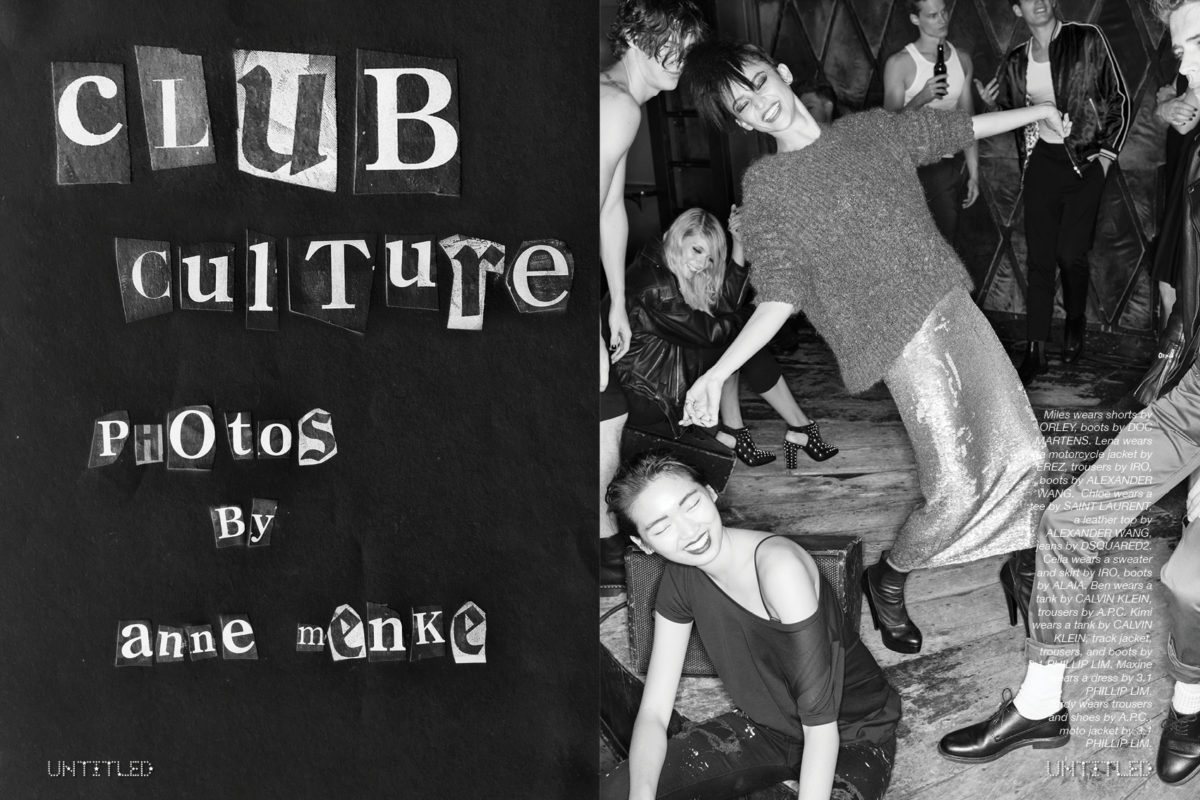 TheUntitledMag's tweet photo. Get ready to party! See our latest editorial “Club Culture” photographed by #AnneMenke w/ @marcjacobs @CalvinKlein https://t.co/FjABg557PO https://t.co/rwBIaNRy4S