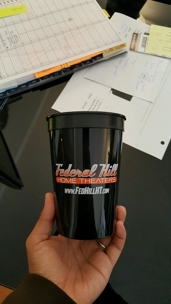 FedHillHT's tweet photo. New #FHHT cups are in!!
#FederalHillHomeTheaters #ForAllThingsAudioVideo #Marketing #Branding #Giveaways #FHHTswag #NewEngland https://t.co/j4Az9GQjdv
