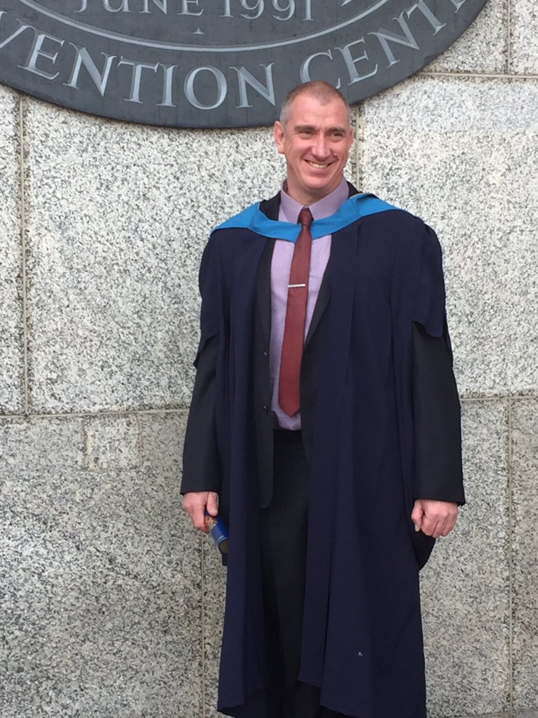 Congratulations <a href="/budtheboxer/">bud the boxer</a>  on your graduation. I'm really proud of you. Xxxx