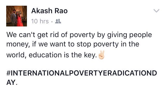 Rootsofhappine2's tweet photo. #internationalpovertyeradicationday. https://t.co/e2zGKLMNT9