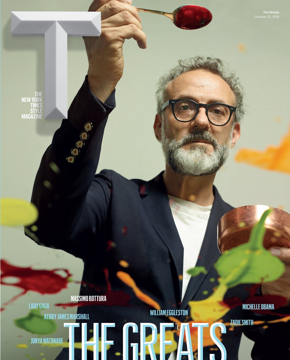 Tuck up warm this weekend #Tgreats #Tmagazine #NewYorkTimes #MassimoBottura