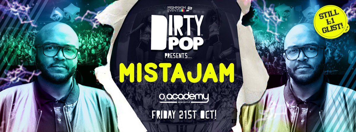 DPNewcastle's tweet photo. 1 hour competition! 🎉 RT &amp; FOLLOW for the chance to win 5 free entries, a fishbowl and queue jump tonight to @mistajam at the @o2academynewc https://t.co/YHqsbwSm0u