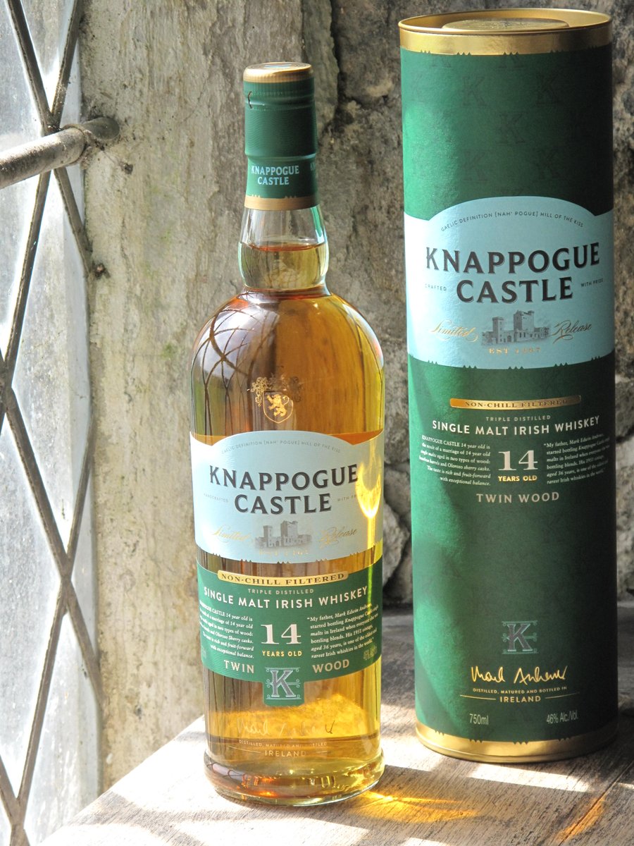 Irish2Core's tweet photo. We're delighted & honoured to announce Knappogue Castle 14 Yr Single Malt Irish Whiskey is #IWA2016 Whiskey of the Year! #irishwhiskey https://t.co/nOwlCAQNW6