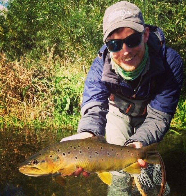 jardineflyfish's tweet image. Finished my trout season with this beautiful wild brown trout. Fought hard on a Guideline 10' #3 Fario Classic! #flyfishing #fishing