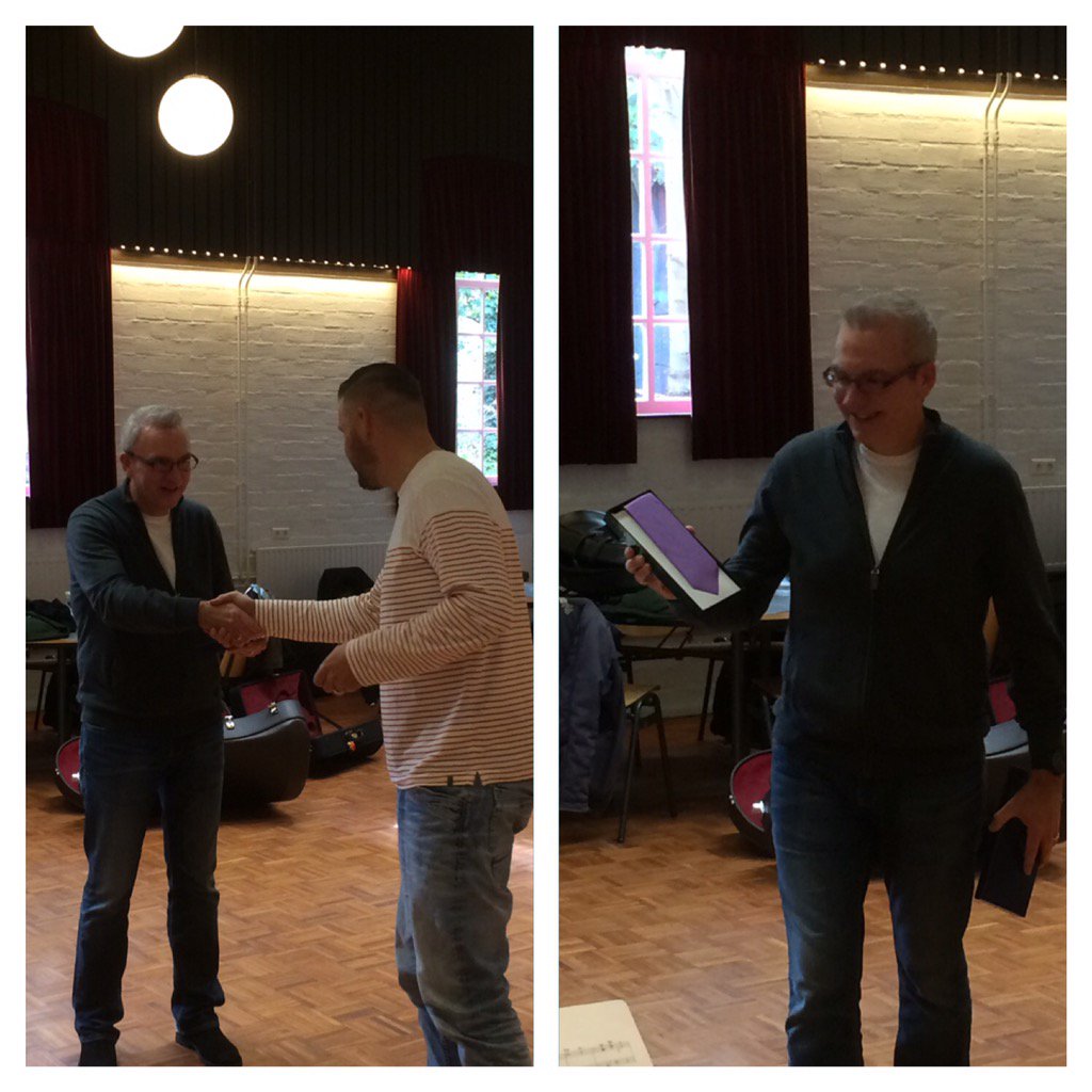 Thank you <a href="/IanPorthouse/">Ian Porthouse</a> for a superb preparation and fun time!! Hopefully the suitable tie can make an impression!