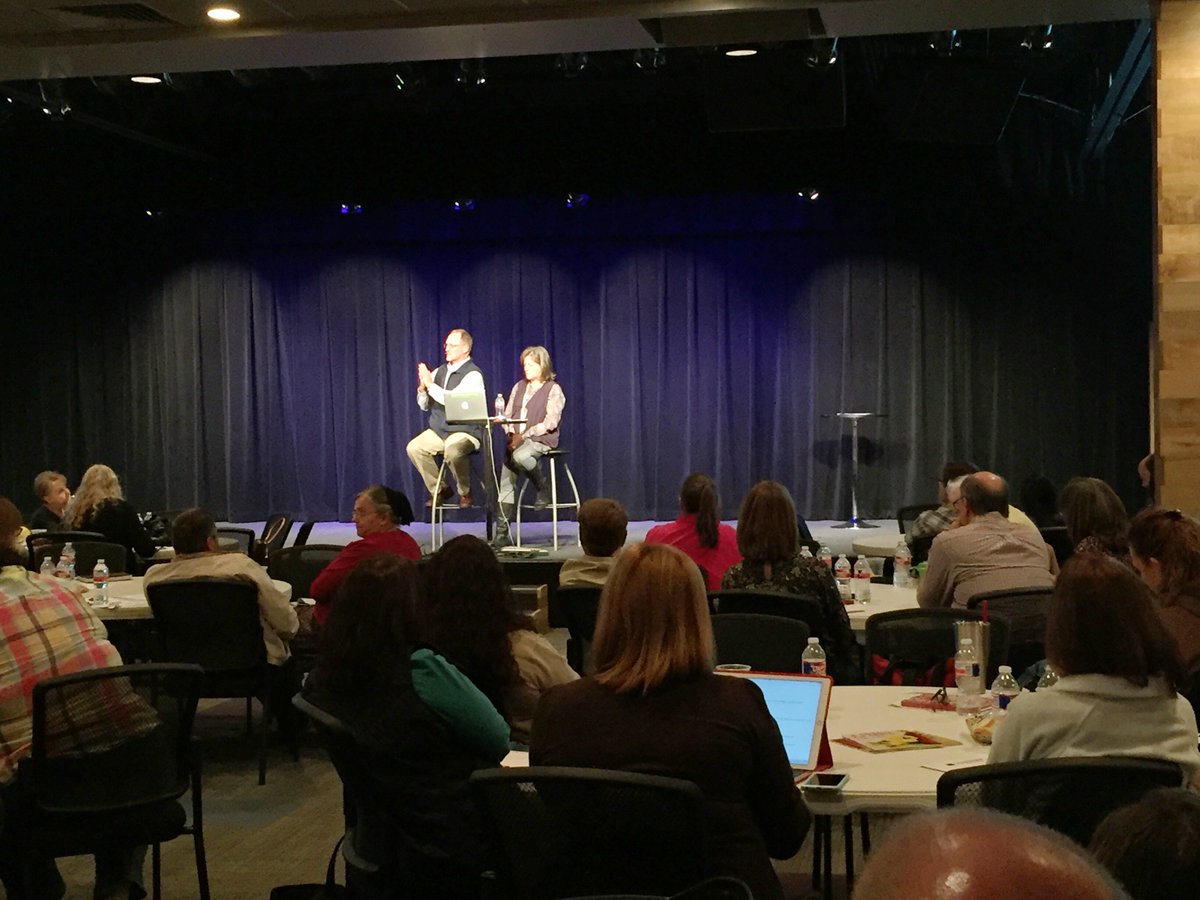 TapestryFamily's tweet photo. Dan and Terri Coley share some creative ways to connect and discipline in our Family Workshop. #TapCon16 https://t.co/lOr75wTQ5A