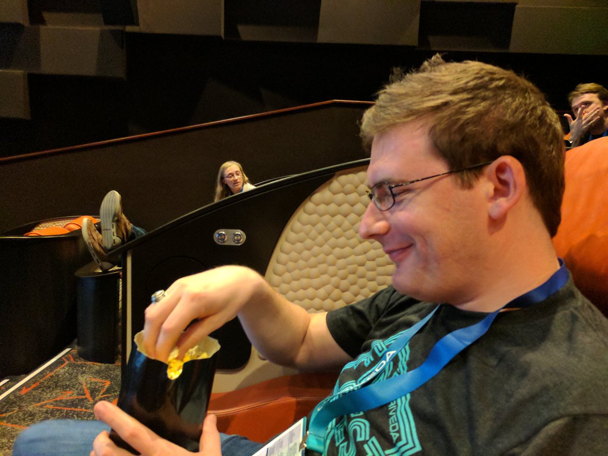 derrickbowen's tweet photo. Popcorn time at #finfest2016 https://t.co/10GDLl7kp9