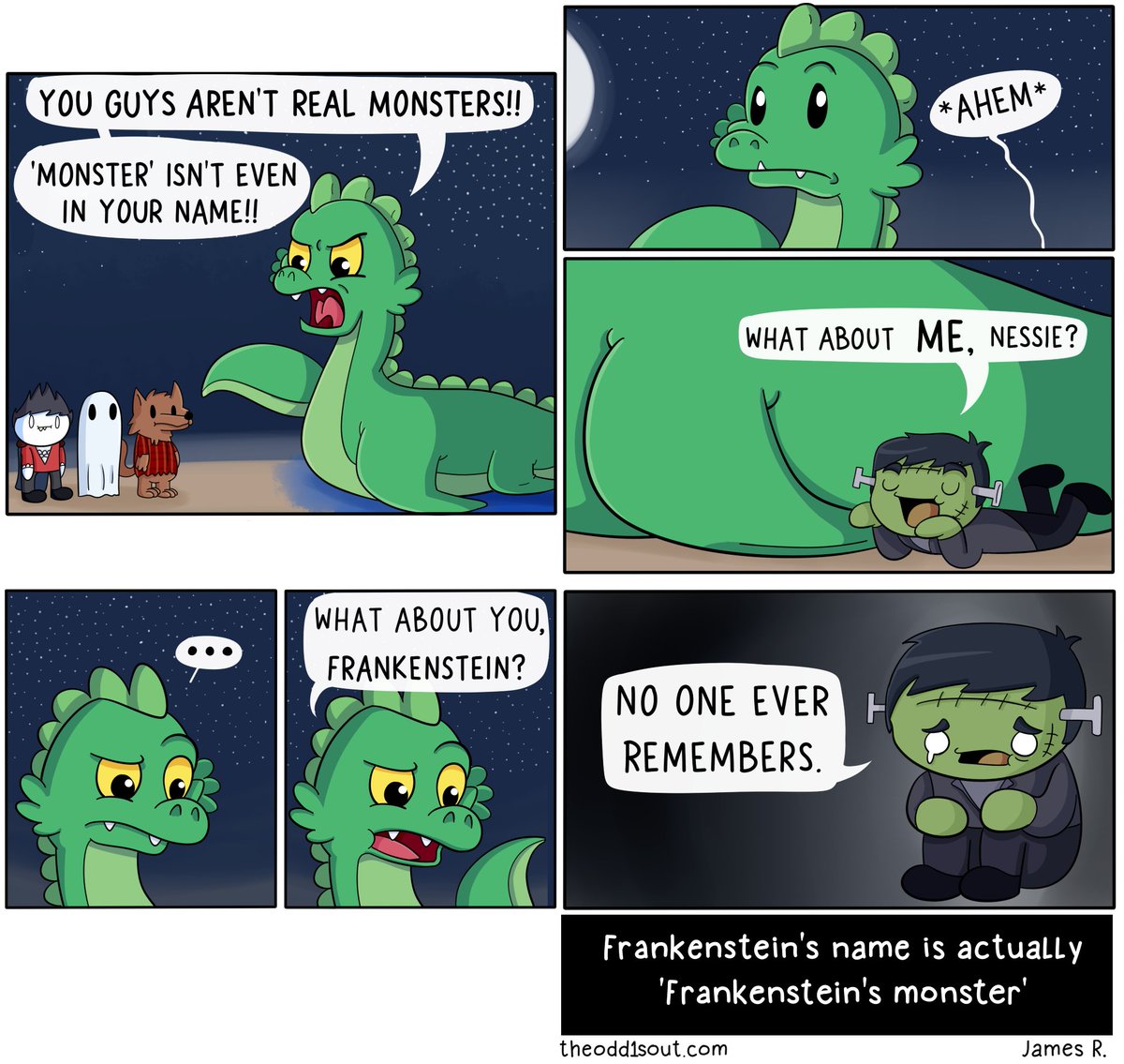 New comic!! 'Monster Problems'