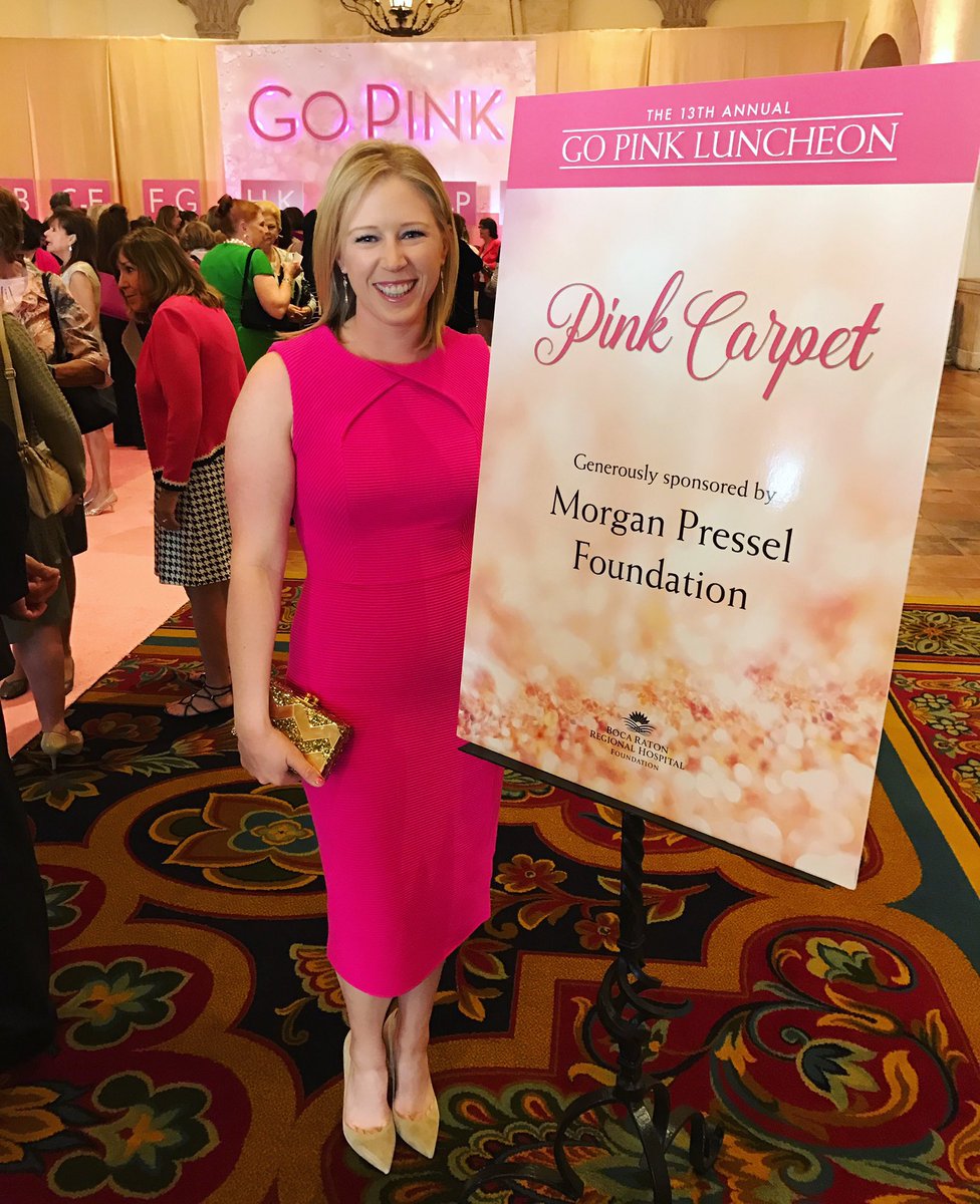 Morgan Pressel (@mpressel) on Twitter photo The <a href="/MP_Foundation/">Morgan P Foundation</a> is proud to support the @BocaRegional's Go Pink Luncheon and their efforts to fight breast cancer in our community! 💗 The <a href="/MP_Foundation/">Morgan P Foundation</a> is proud to support the @BocaRegional's Go Pink Luncheon and their efforts to fight breast cancer in our community! 💗