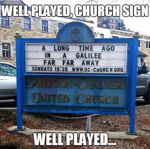 CMIPodcast's tweet image. #ChurchSignage
