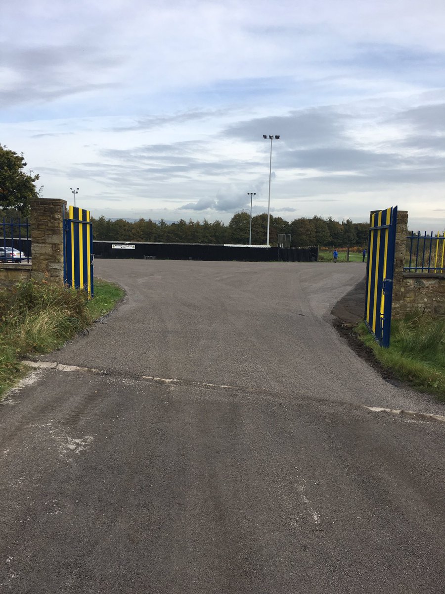 AshtonAthletic's tweet photo. New car park & road done. Car spaces to be painted in 2 weeks. Massive improvement to the club for our members & visitors. #furtherprogress https://t.co/Pa9tRrLFq5