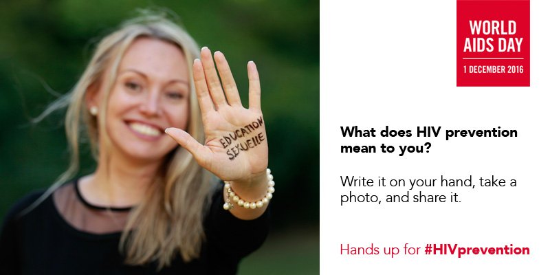 What does #HIVprevention mean to you and what needs to be done to strengthen #HIV prevention efforts? Tell us here: bit.ly/2cRTdUe