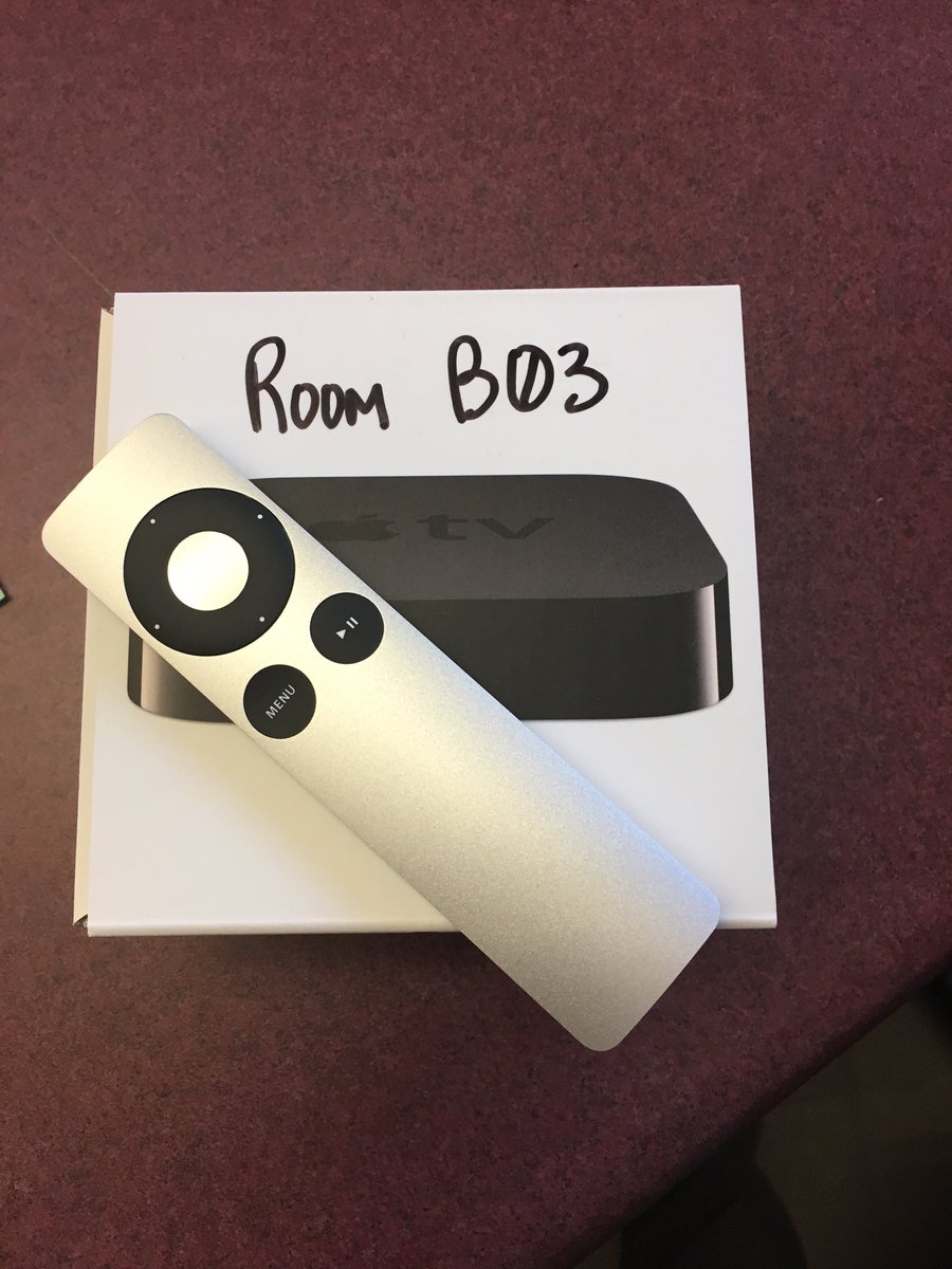 DCSchoolsTech's tweet photo. Just finish installing @Apple TVs in @DawsonSchools Junior High! Ts, let us know what you think! #ipaded #allapple #dawsonLEAD #edtech https://t.co/PzJ4INorVX