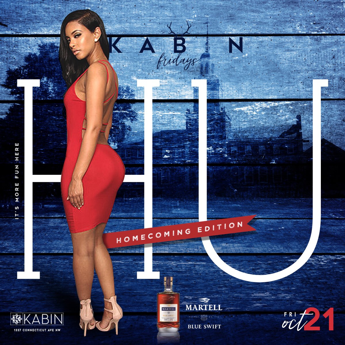 JustinThaPrince's tweet image. [TONIGHT] #KabinFridays #HUHC2016 Edition!!! @MartellUSA #BlueSwift #BeCurious

For Tables or Birthday Celebrations Contact 202-810-2538