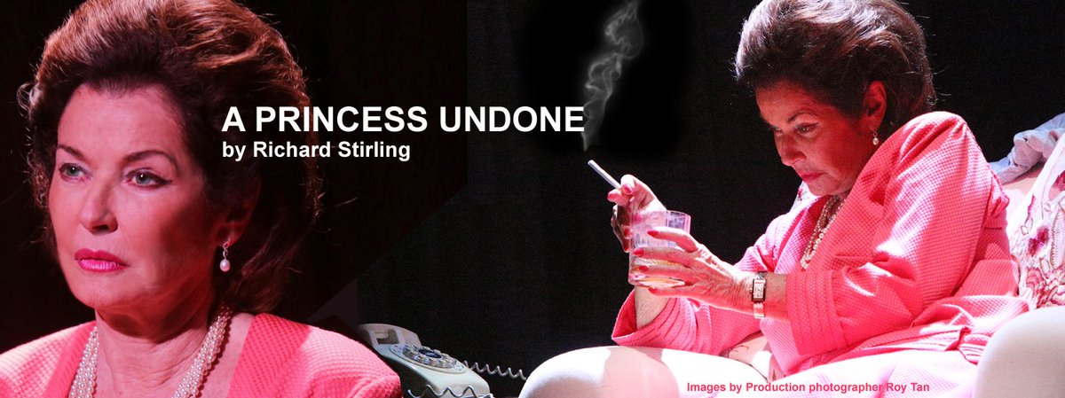 Roy10Tan's tweet image. Princess Margaret play by Stephanie Beacham - A PRINCESS UNDONE #aprincessundone by Richard Stirling @DickieStirling! Cambridge Art Theatre