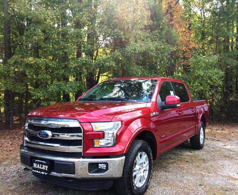 HaleyFordAuto's tweet image. Stop by this weekend to test drive this Ruby Red Ford F-150! Perfect for your next camping trip. #HaleyFord #F150