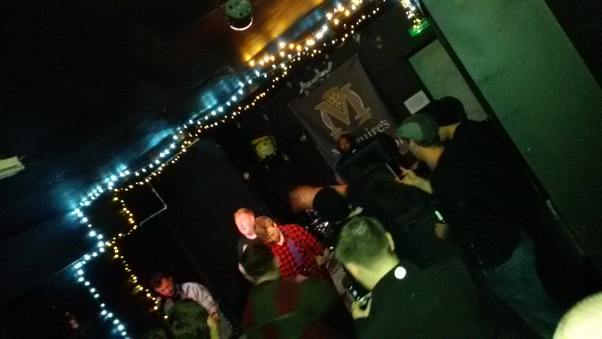 <a href="/RedWinterUK/">Red Winter</a> live now in <a href="/MaguiresPizza/">Maguire's Pizza Bar</a>!! We're on next then <a href="/interrobanguk/">Interrobanguk</a> #Liverpool