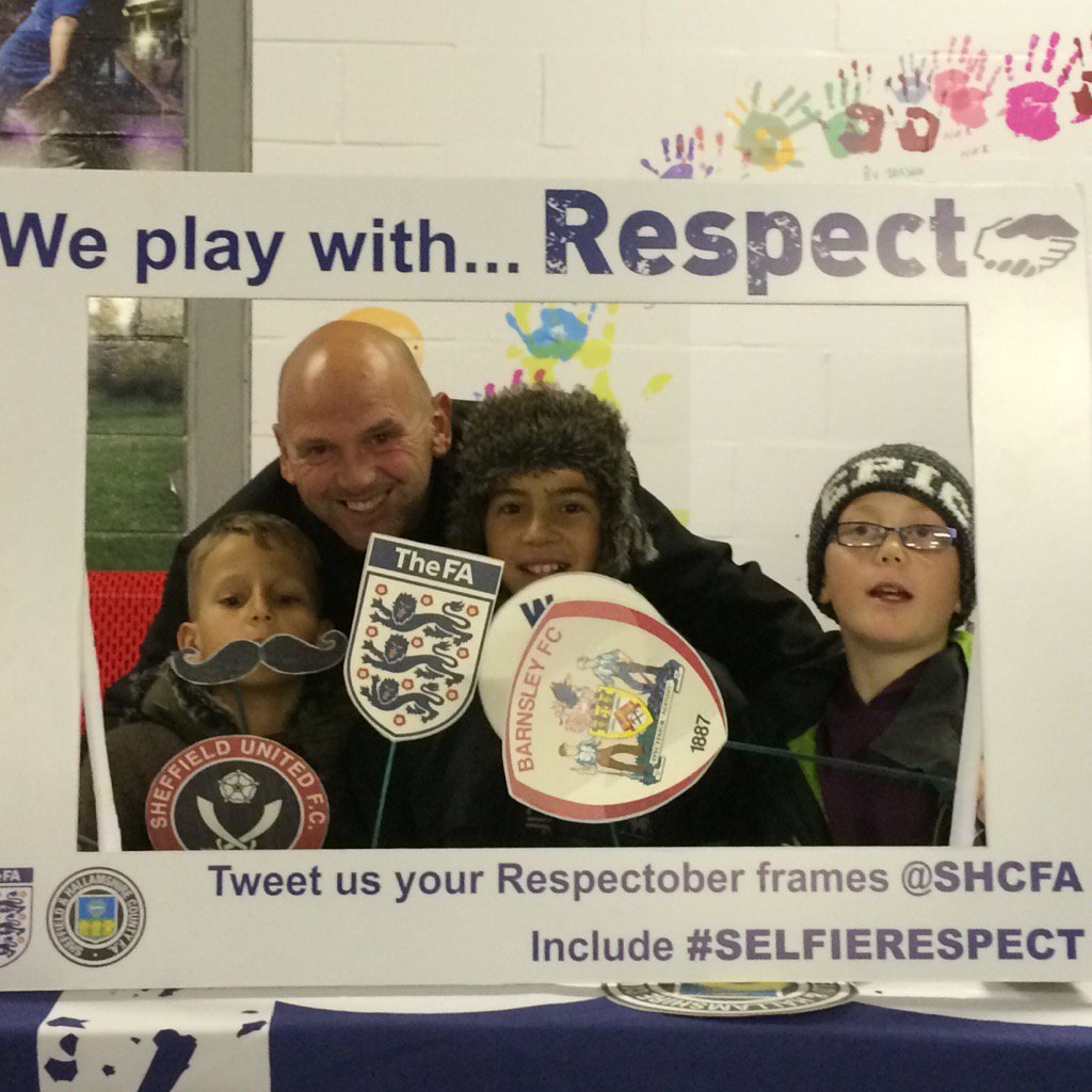 SHCFA's tweet photo. Kexbrough Chiefs showing some #selfierespect https://t.co/4a9BnGGES9