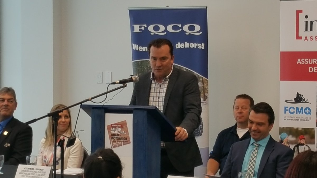 AlainTherrien_'s tweet photo. Ouverture de la 1e édition du Salon national Quad-Motoneige. Venez en grand nbre cette fds au Centrexpo Cogeco de #Drummondville #FQCQ #FCMQ https://t.co/T26GHxKvZ4