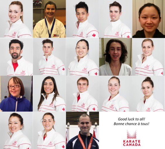 KarateCanada's tweet photo. @TeamCanada leaving today for #SrWorlds
Équipe #Canada quitte aujourd'hui pour les #MondiauxSr
#Roadtolinz #WKF #karate https://t.co/CQ3cTBRtMS