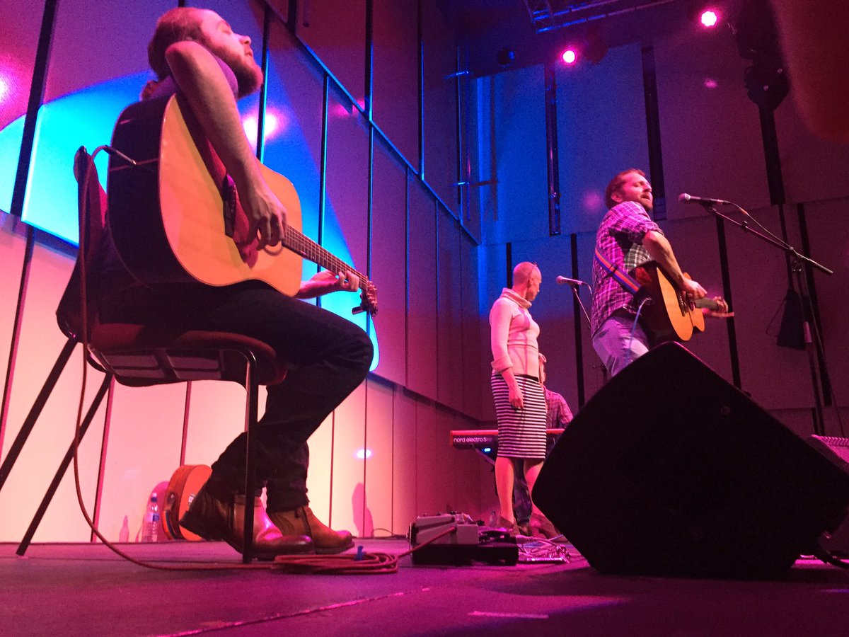 martysaleh's tweet photo. @BlueRoseCode enchanting the audience at @liverpoolphil beautiful evening. #gitgig https://t.co/eyeb4gr40N
