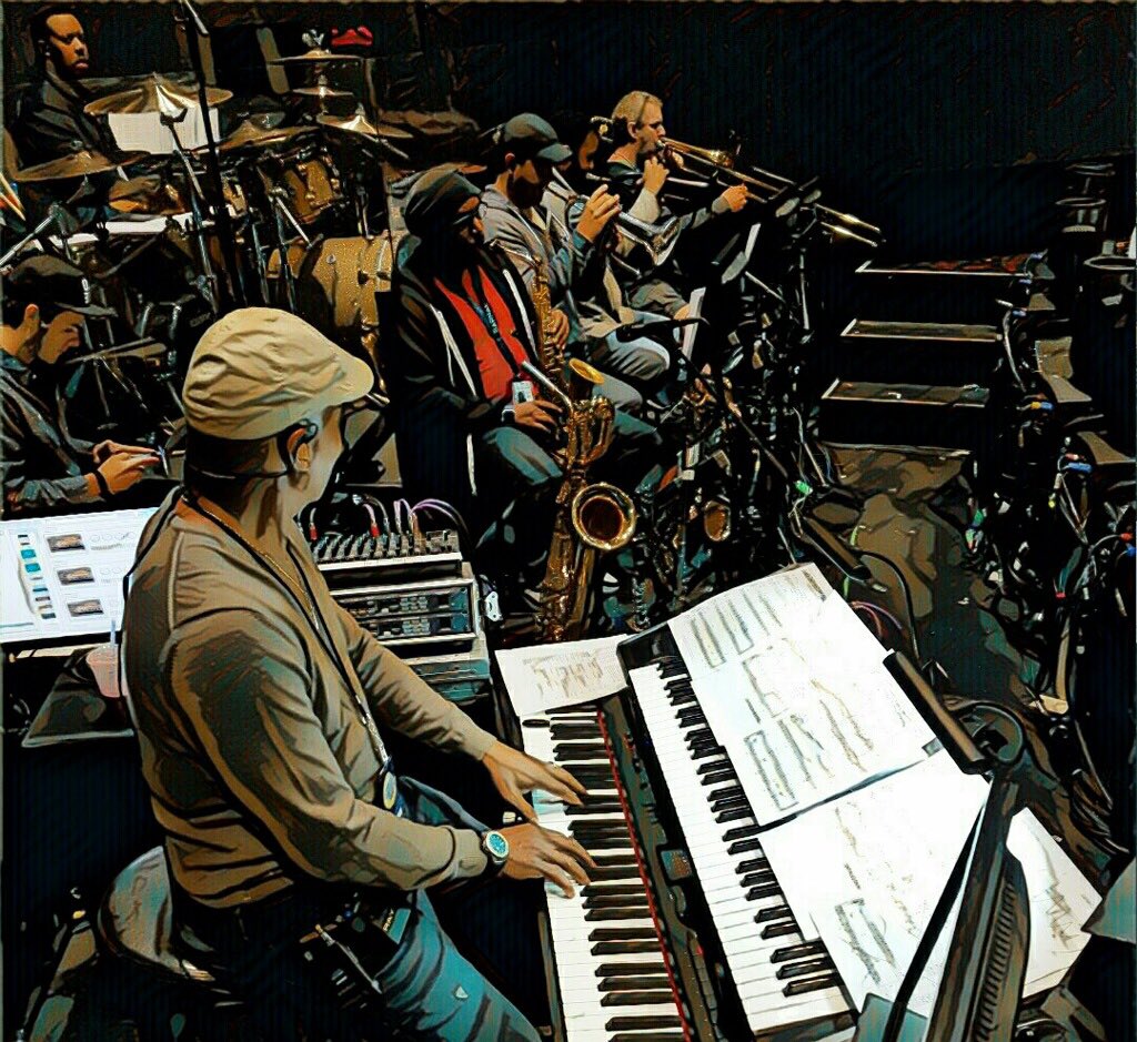 RayChewLive's tweet image. Loving this rustic filter - thanks for the pic @GuatelAzian! Working on my masterpiece for Eras Night. #DWTS #FridayFeeling